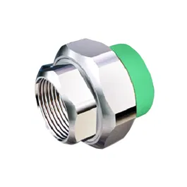 Racord olandez alama Hausterm, filet interior, PPR, verde, 20 mm x 1/2 inch