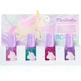 Martinelia Little Unicorn Nail Polish Set set de lacuri de unghii pentru copii Pink, Blue, Purple, Fuchsia