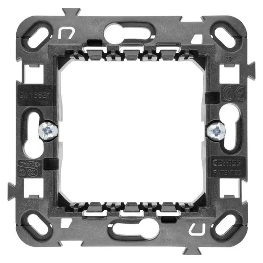 Placa suport 2 module Chorus, Gewiss GW16821
