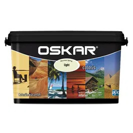 Vopsea lavabila interior Oskar Coloris, primavara la munte light, 5 l