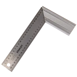 Echer pentru dulgherie, aluminiu extrudat, 250 x 140 mm