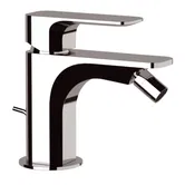 Baterie bideu Daniel Rubinetterie Tiara, cu pop-up, monocomanda, crom