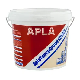 Grund pentru tencuiala Apla Tencogrund, interior/exterior, fire brick, 2.7 l