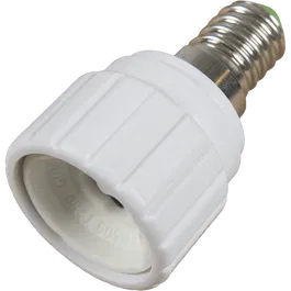 Adaptor dulie E14 - GU10 ceramica si plastic