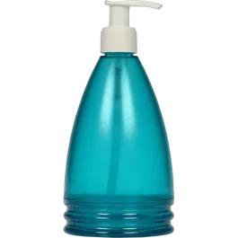 Dozator sapun lichid Tatay Aqua Turquoise, plastic, turcoaz, 17,5 x 8 x 8 cm