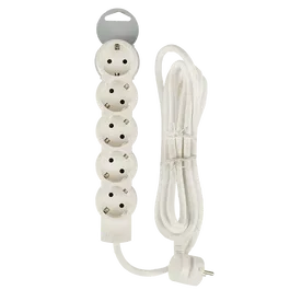 Prelungitor Legrand 695012, 5 prize, protectie copii, 3 m