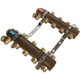 Distribuitor RO04S Ferro, 4 circuite, alama, 1 inch