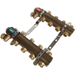 Distribuitor RO04S Ferro, 4 circuite, alama, 1 inch