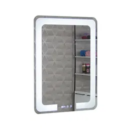 Oglinda de baie Badenmob MD1, cu iluminare LED, dreptunghiulara, 60 x 80 cm