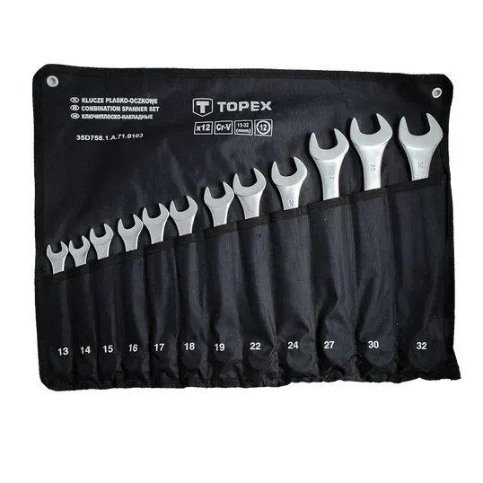 Chei Combinate Fixe-Inelare Topex 13-32 mm