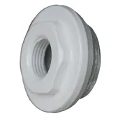 Reductie radiator dreapta Faral Condor, aluminiu, alb, 1 x 1/2 inch