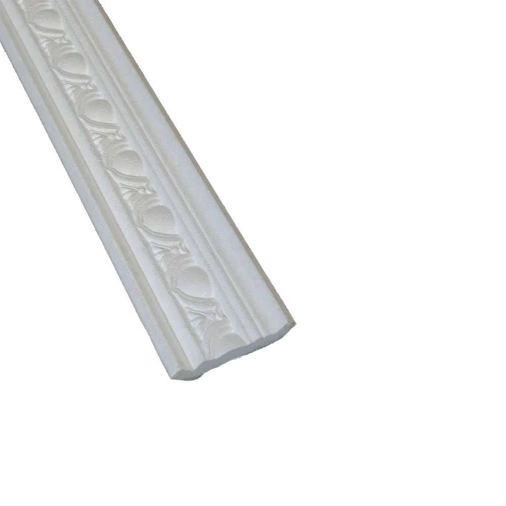 Bagheta decorativa DP152, alb, polistiren EPS, 2 m
