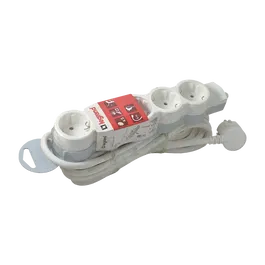 Bloc multipriza 5x2P+T, Legrand 695013, 5 metri, alb