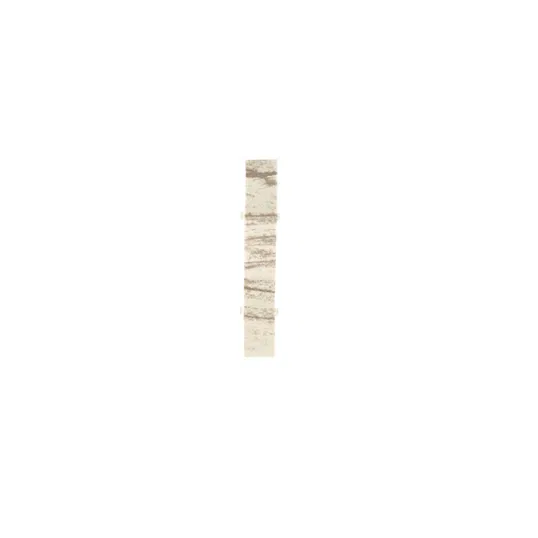 Set element de imbinare plinta parchet Korner Print LP 52, pin alb 412, PVC, 52 x 26 mm, 2 bucati/set