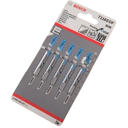 Set cinci panze pentru ferastrau vertical pentru metal, Bosch T118EOF, 83 mm, 1,5 mm