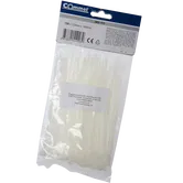 Colier PVC Anco, 3.5 x 150 mm, alb, 100 bucati
