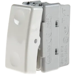 Intrerupator cap scara System, Gewiss GW20576, 1M, alb