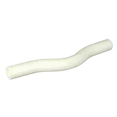 Ocolire tip simplu PPR Vebso, mufata, polipropilena, alb, diametru 32 mm