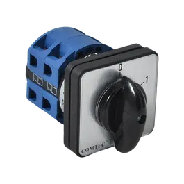 Comutator cu came, Comtec MF0002-11130, 2P, pozitie 0-1, 25A