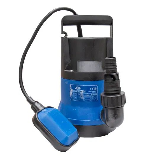 Pompa sumbersibila ape curate Wasserkonig 400W, 120 l/min, H refulare 8 m, particule 5 mm