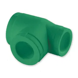 Teu redus PPR 32 mm Hausterm, 20 x 20 mm, filet interior, verde