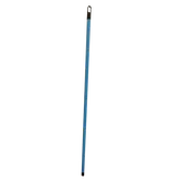Coada pentru mop sau matura, Plastina, metal, albastru, 110 cm