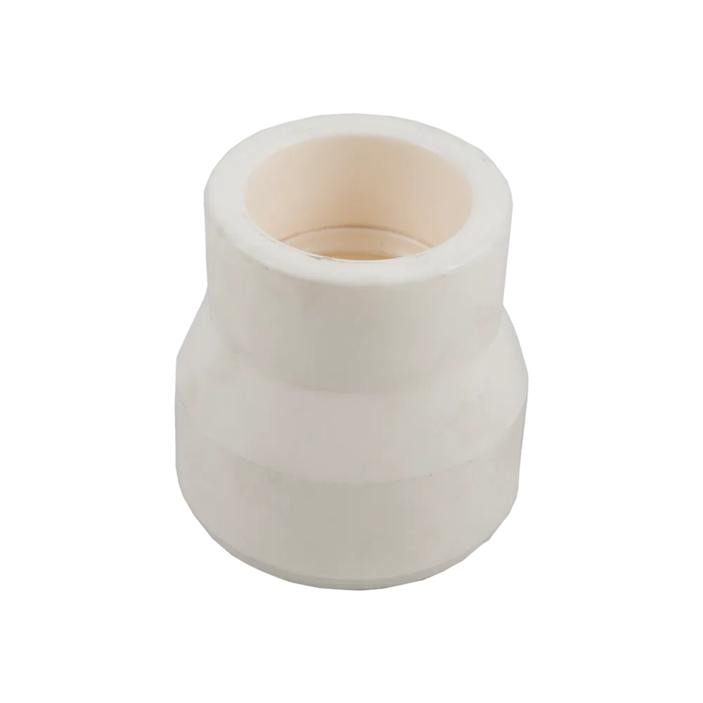 Reductie PPR Supratherm, alb, diametru nominal 63 mm, diametru redus 40 mm