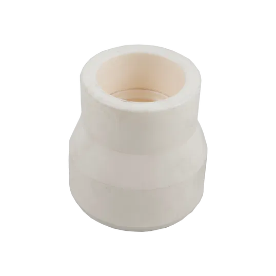 Reductie PPR Supratherm, alb, diametru nominal 63 mm, diametru redus 40 mm