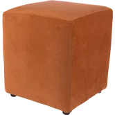 Taburet Cube tapiterie stofa caramiziu K3 45 x 37 x 37 cm