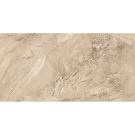 Gresie rectificata interior Castano Choco maro lucios, dreptunghiulara, 120 x 60 cm