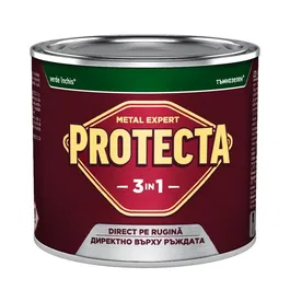 Vopsea alchidica/email Protecta 3 in 1, verde inchis , interior/exterior, 2,5 L