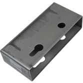 Carcasa de protectie broasca Comunello, pentru porti, din metal, 170 x 80 x 40 mm