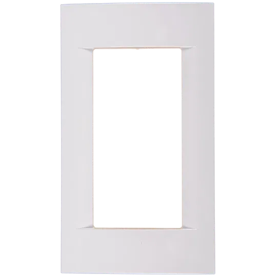 Rama ornamentala Gewiss Virna96 GW22104, 4 module, alb