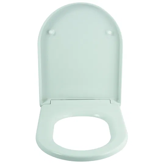 Capac WC MSV Taormina, duroplast, sistem soft close, alb, 47 x 36 cm