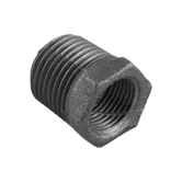 Reductie, fonta zincata, negru, filet exterior-interior, 1/2 -3/8 inch