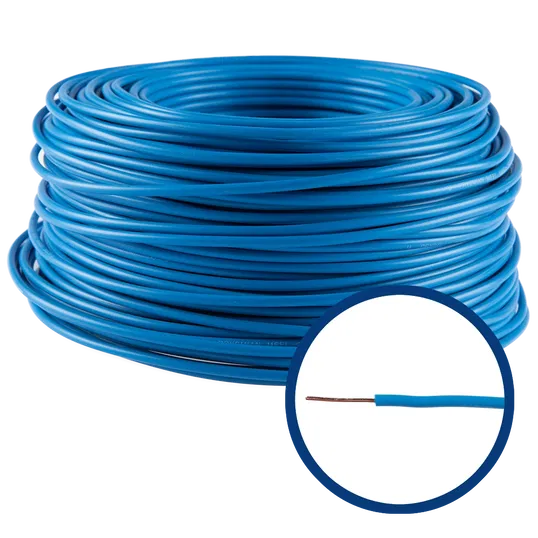 Cablu electric FY/ H07V-U 1,5 mm albastru