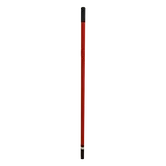 Coada telescopica pentru mop sau matura, Plastina, plastic, rosu, 150 cm