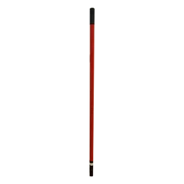 Coada telescopica pentru mop sau matura, Plastina, plastic, rosu, 150 cm