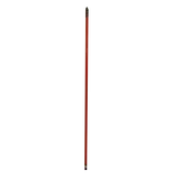Coada telescopica pentru mop sau matura, Plastina, plastic, rosu, 300 cm