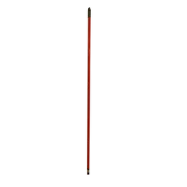 Coada telescopica pentru mop sau matura, Plastina, plastic, rosu, 300 cm
