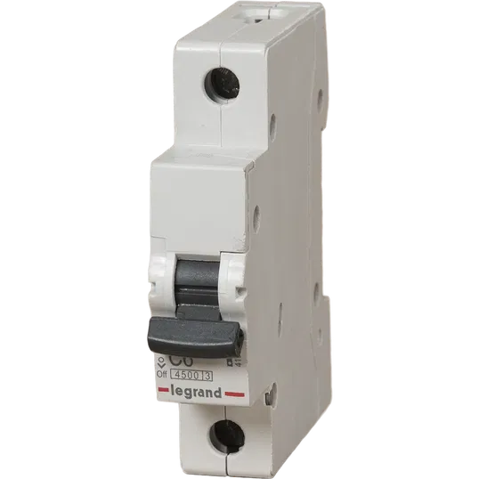 Disjunctor RX3 4500 Legrand 419661, 1P, 6A