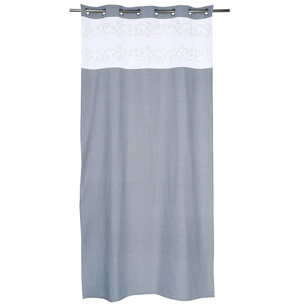 Draperie Dream, 100% bumbac, gri/ecru, 135 x 260 cm