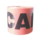 Banda avertizare canalizare Valrom, portocaliu, 10 cm x 0.09 mm, 500 m