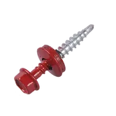 Surub autoperforant, pentru acoperisuri, rosu, RAL 3011, 4,8 x 35 mm