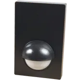 Senzor de miscare infrarosu plat, 180 grade, 1200 W, IP44, negru