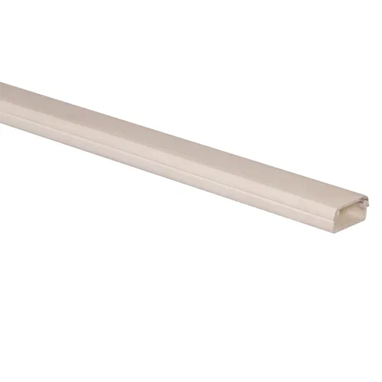 Canal cablu 20 x 10 mm, 2 m, alb, PVC ignifugat