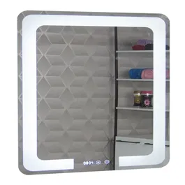 Oglinda de baie Badenmob MD1, cu iluminare LED, functie dezaburire, patrata, 80 x 80 cm
