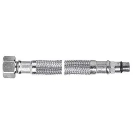 Racord flexibil cap scurt Ferro WBS15, otel, 3/8 , M10 x 1 , 30 cm