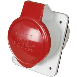 Priza industriala incastrata Gewiss GW62221H, 3P+N+E 32 A, 380-415V, 6H, IP44