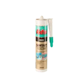 Silicon sanitar Akfix 100 S, 280 ml, alb